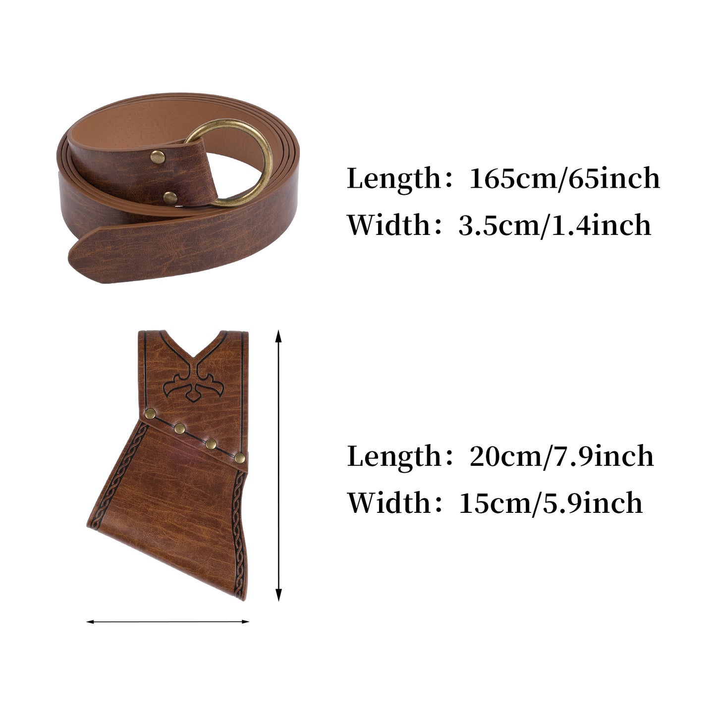 Medieval Sword Frog with Belt