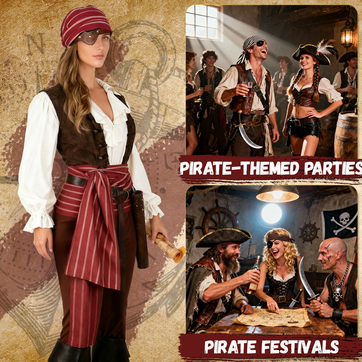 Medieval Pirate Costume