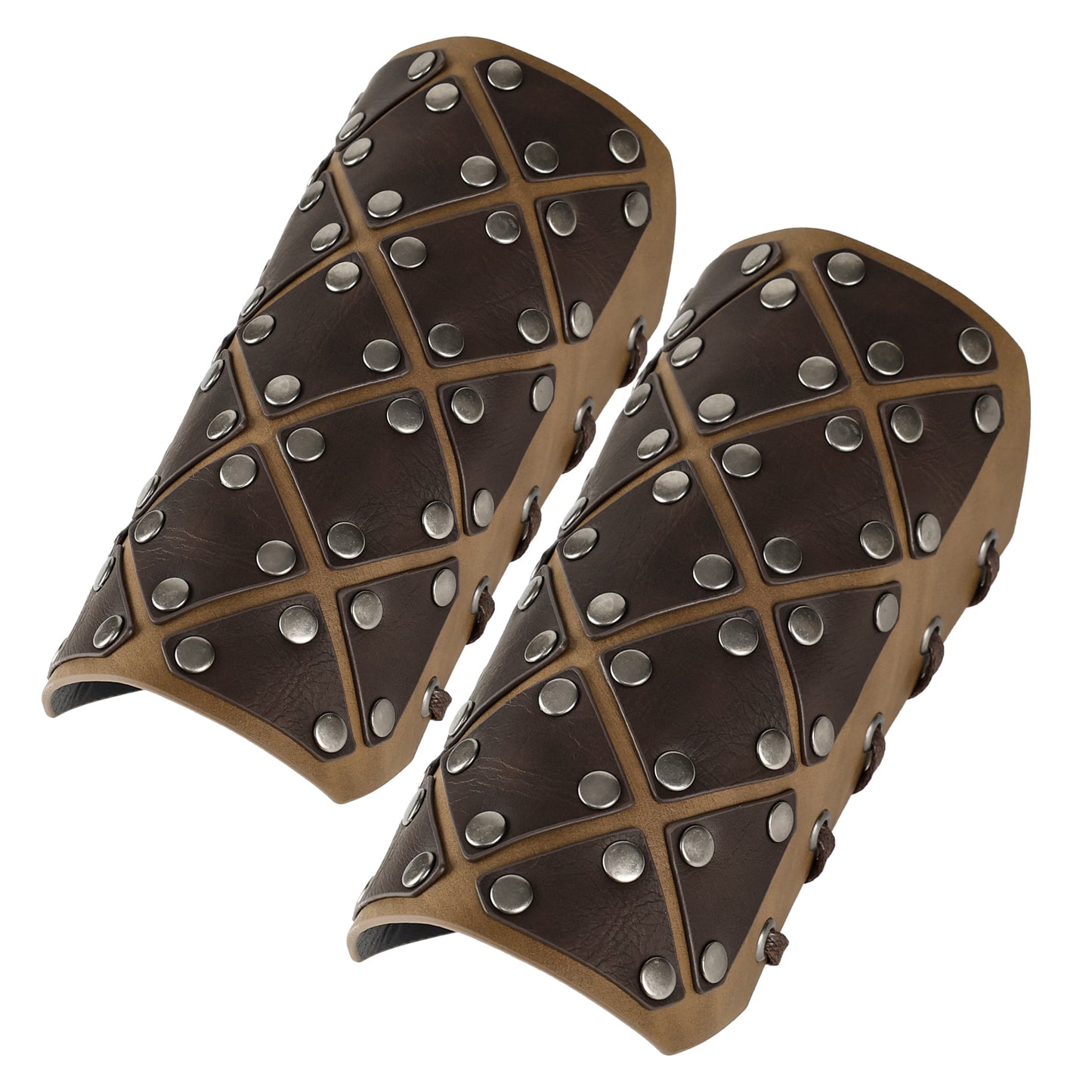 6 PCs Medieval Faux Leather Armor Set for Kids