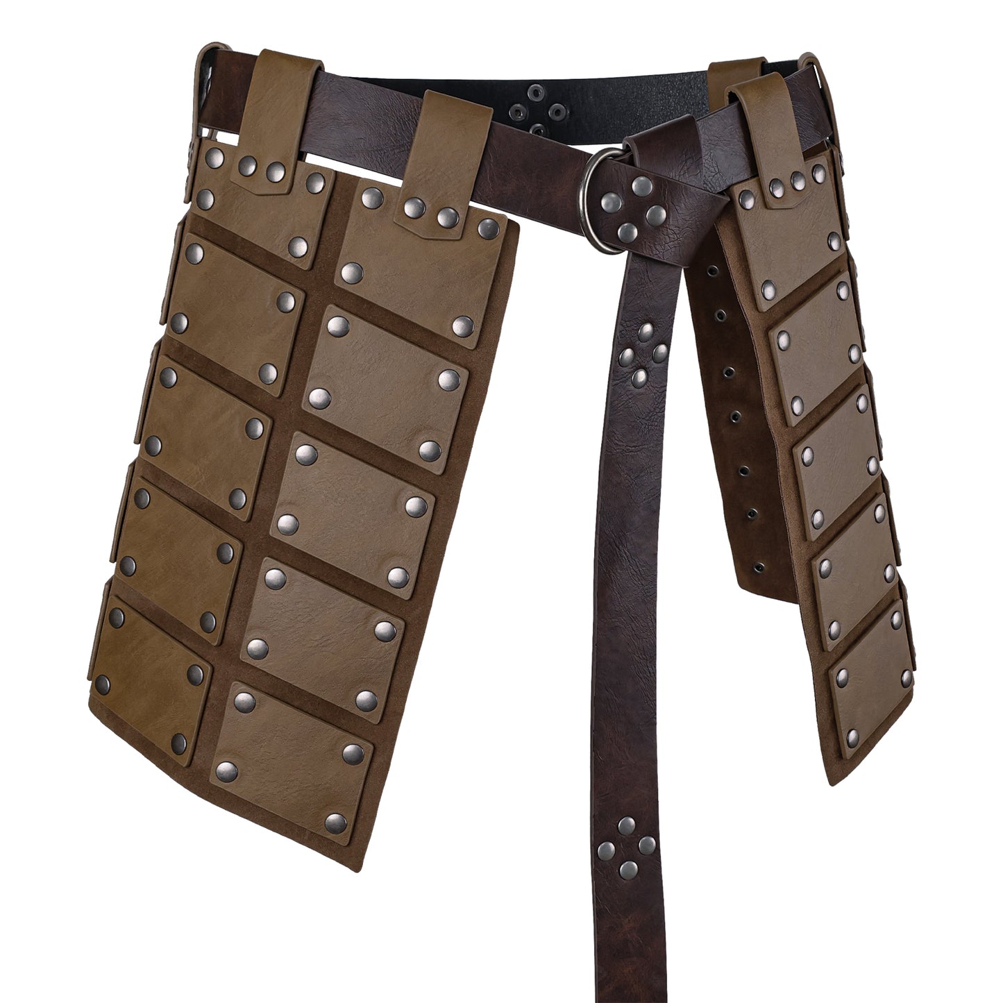 6 PCs Medieval Faux Leather Armor Set for Kids