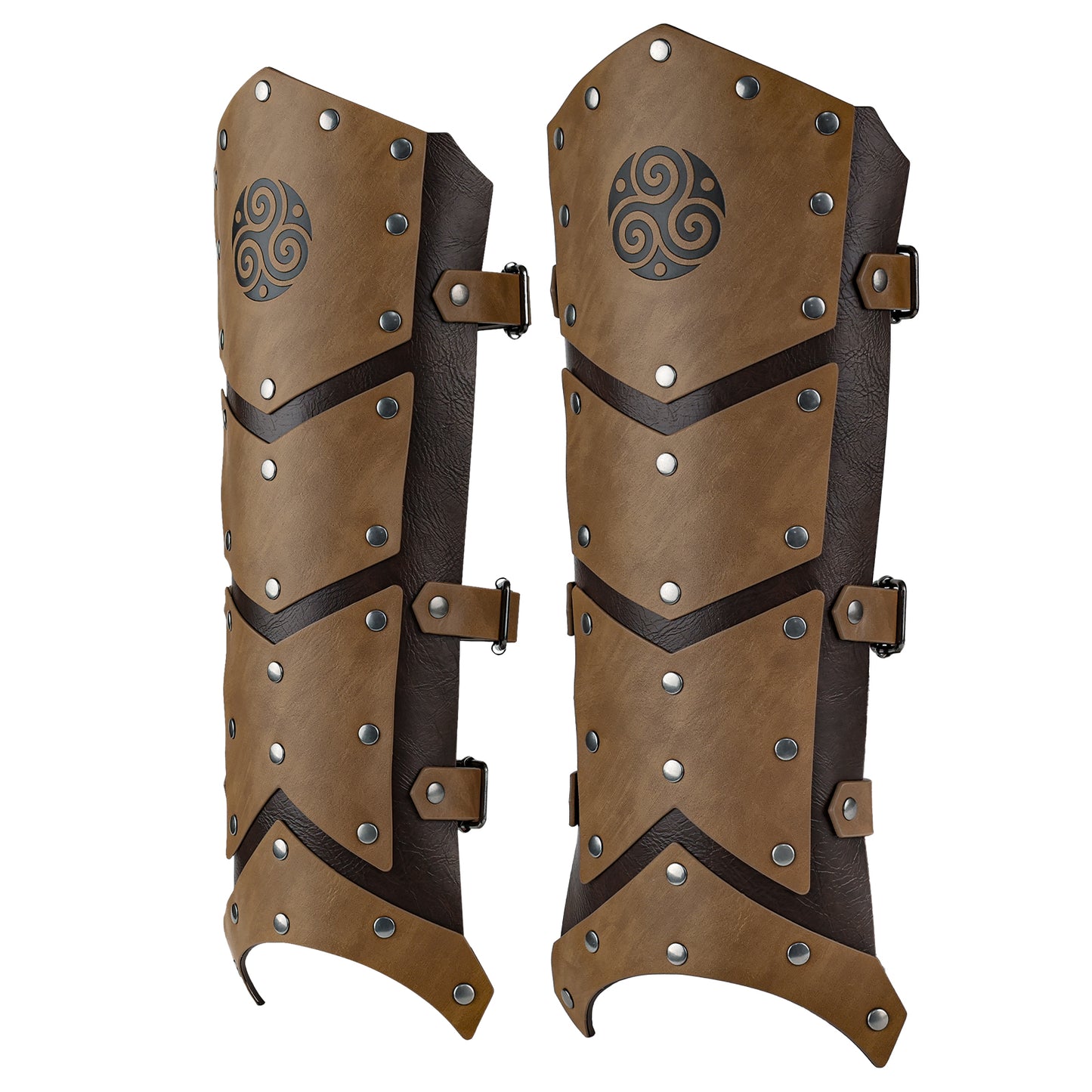 6 PCs Medieval Faux Leather Armor Set for Kids