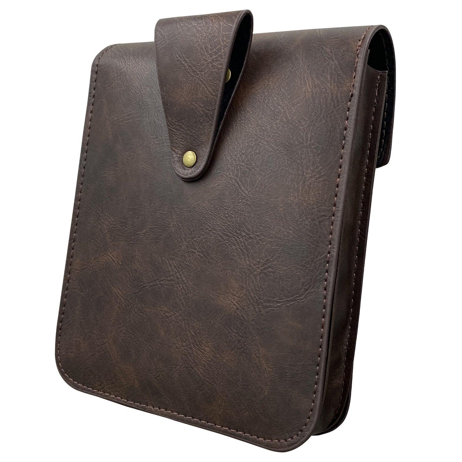 Sac Ceinture Médiéval En Faux Cuir - Motifs Loup Ou Dragon, Pour Costumes Renaissance & GN
