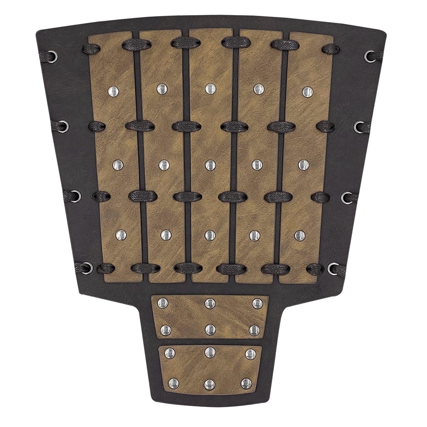 HiiFeuer Medieval Studded Faux Leather Bracers, Vintage Mercenary Arm Guards, Knight Archer Gauntlets for Ren Faire