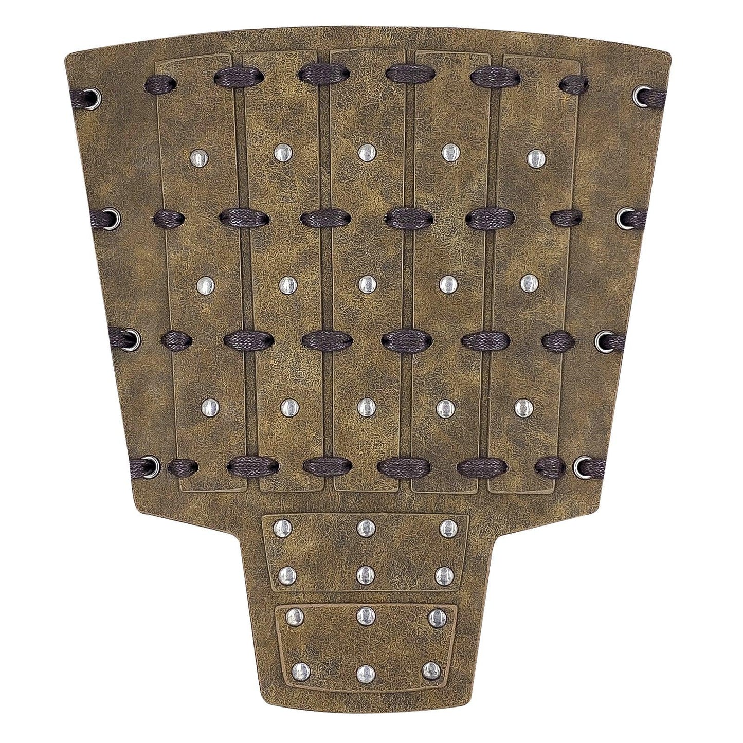 HiiFeuer Medieval Studded Faux Leather Bracers, Vintage Mercenary Arm Guards, Knight Archer Gauntlets for Ren Faire