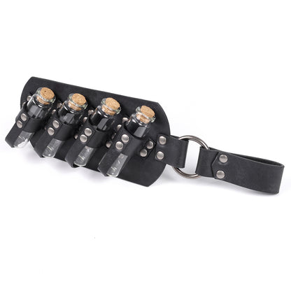 Fantasy Wizard Potion Bottles Belt