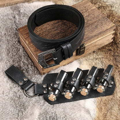 Fantasy Wizard Potion Bottles Belt