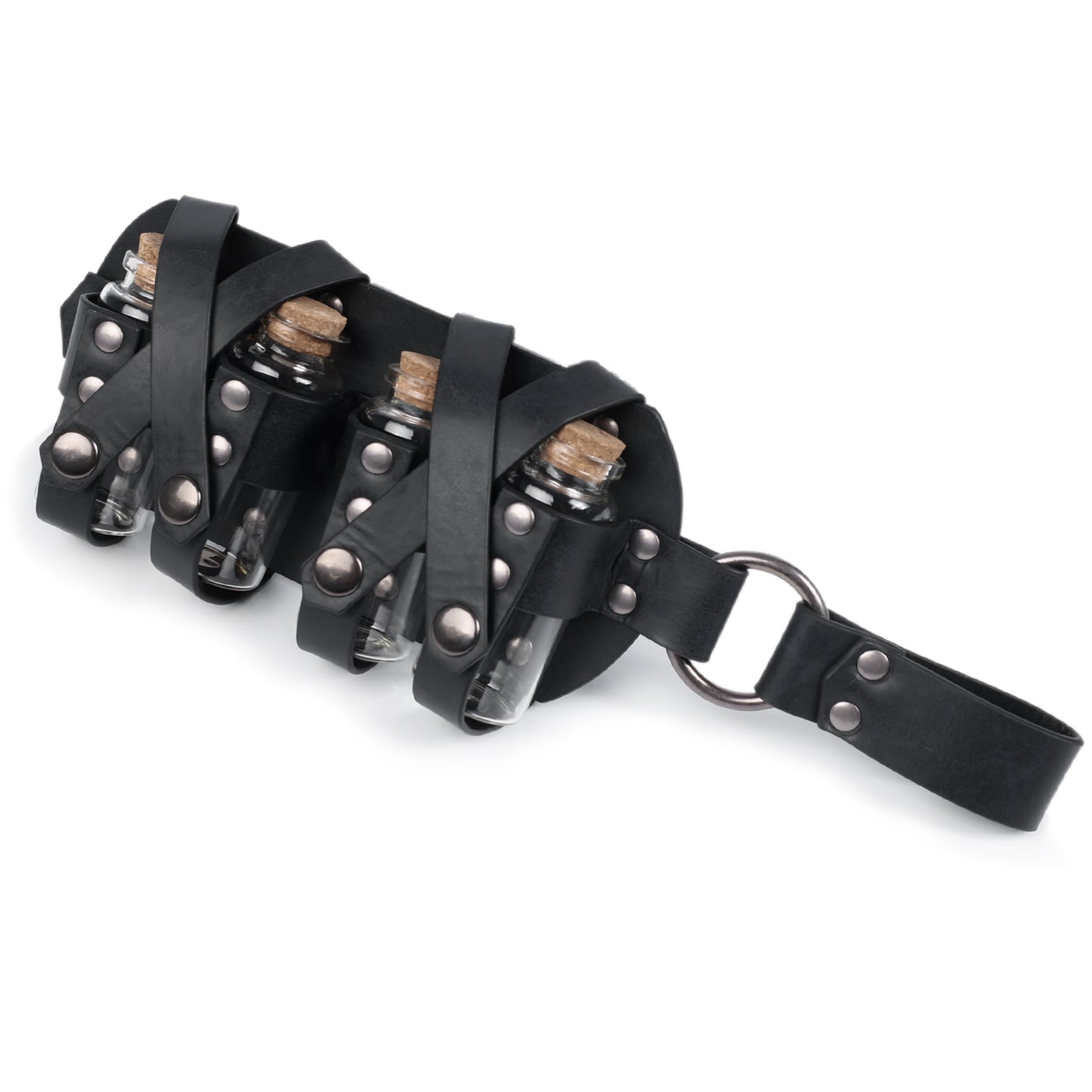 Fantasy Wizard Potion Bottles Belt