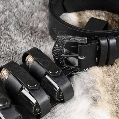 Fantasy Wizard Potion Bottles Belt