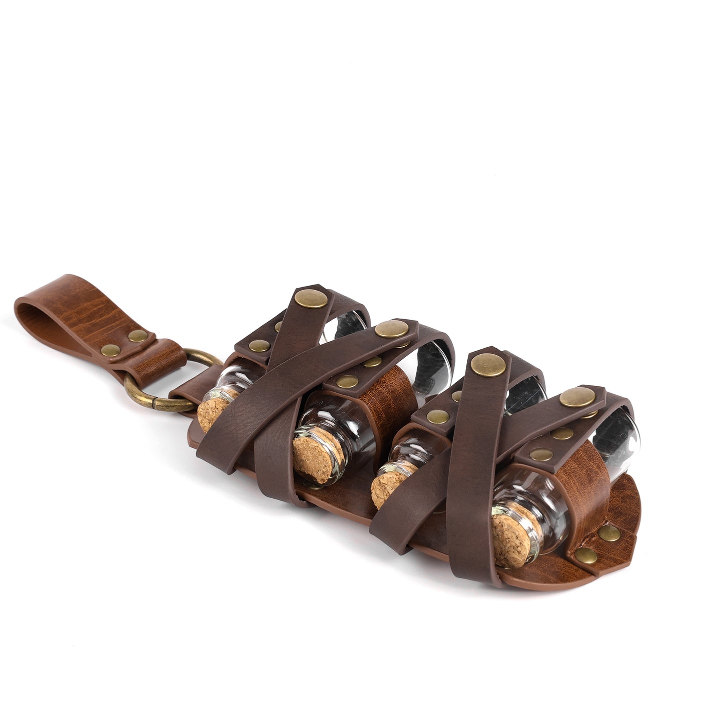 Fantasy Wizard Potion Bottles Belt