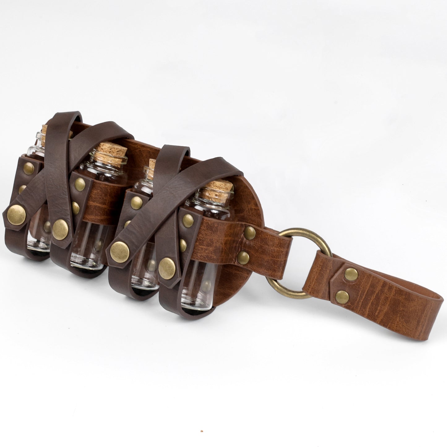Fantasy Wizard Potion Bottles Belt