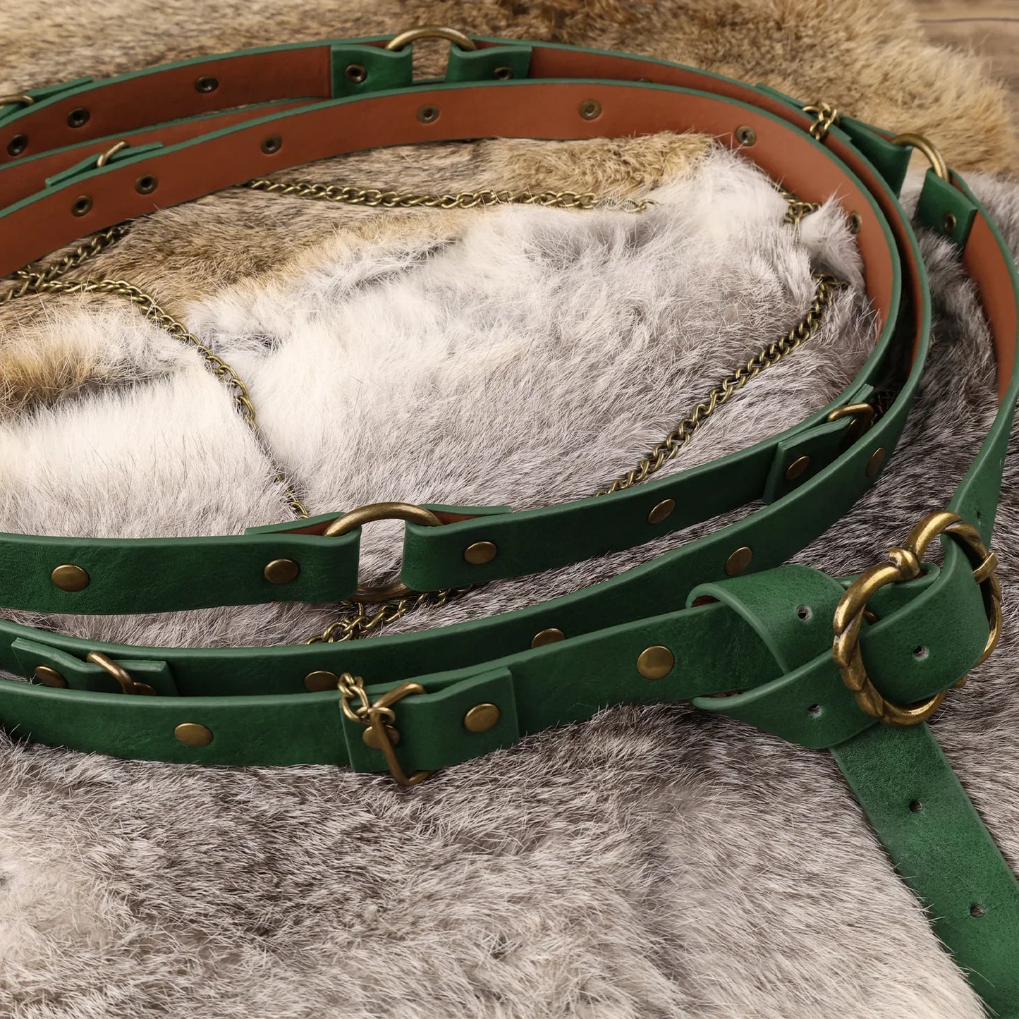 Medieval DIY Metal Chain Belt