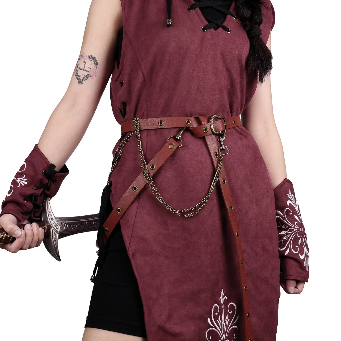 Medieval DIY Metal Chain Belt