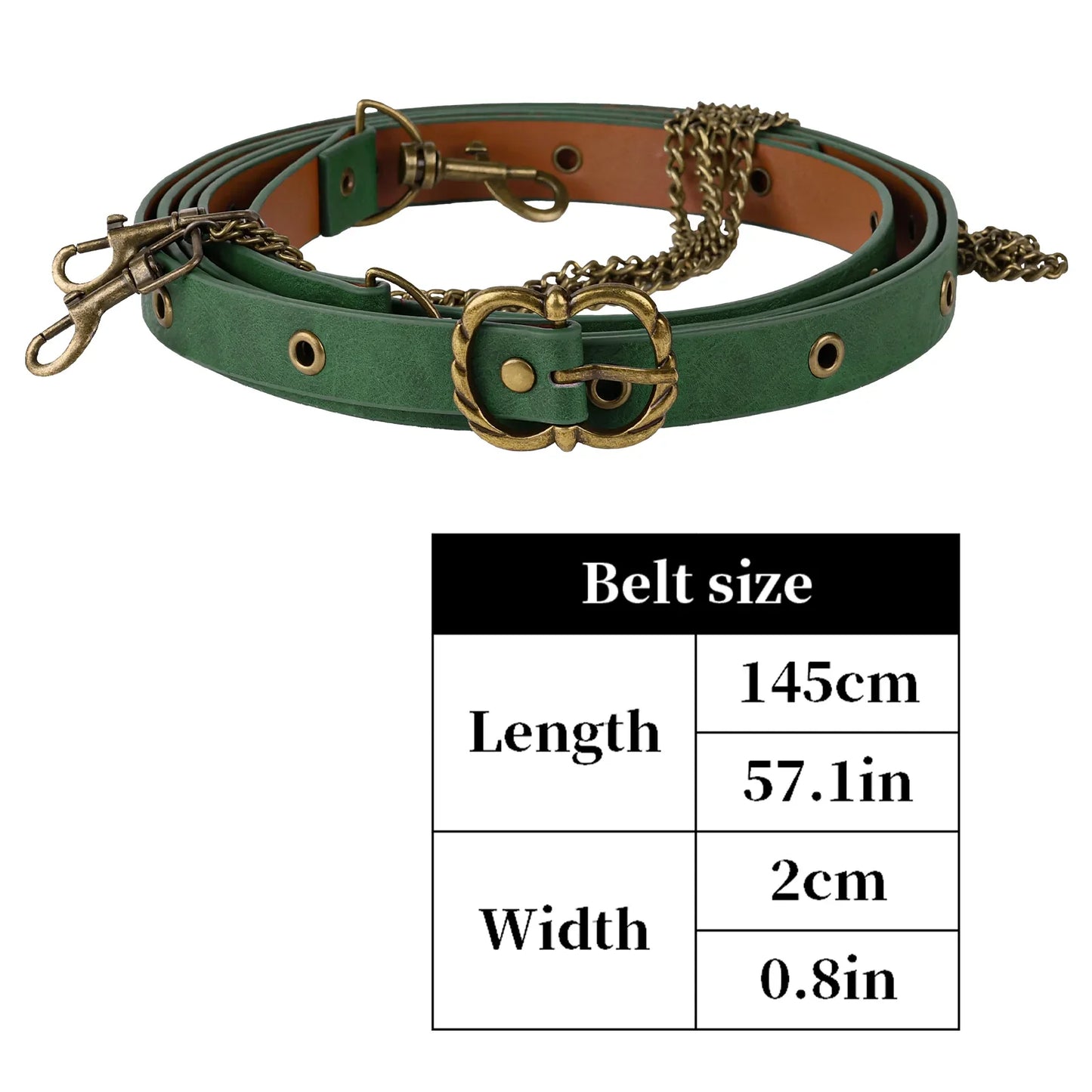 Medieval DIY Metal Chain Belt