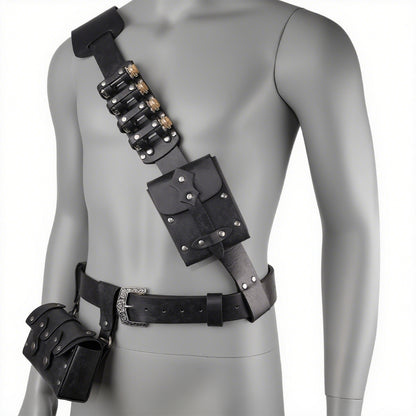 7 PCs Medieval Baldric Tactical Belt