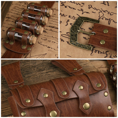 7 PCs Medieval Baldric Tactical Belt