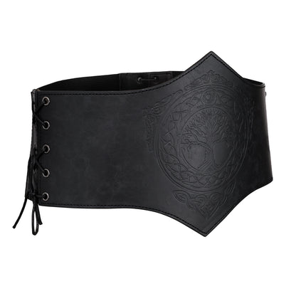 Women Faux Leather Corset Belt