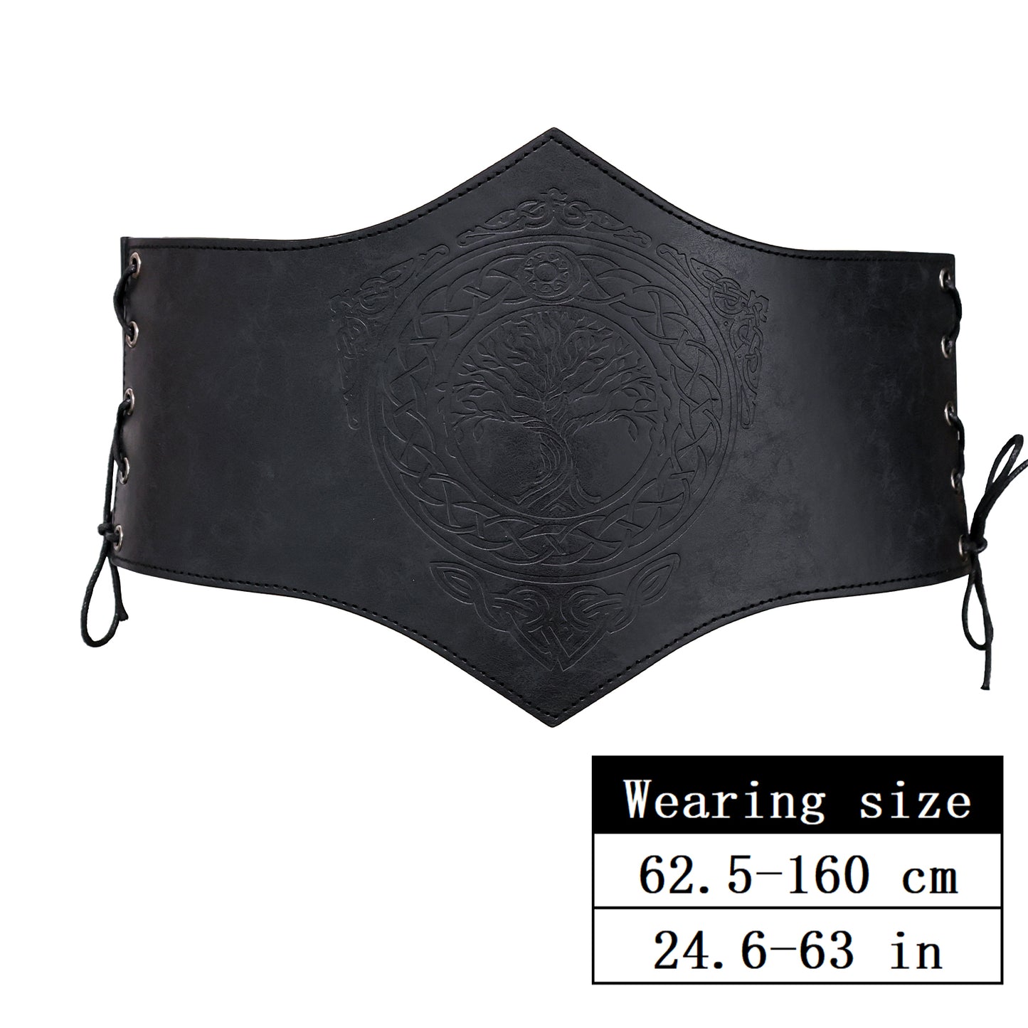 Women Faux Leather Corset Belt