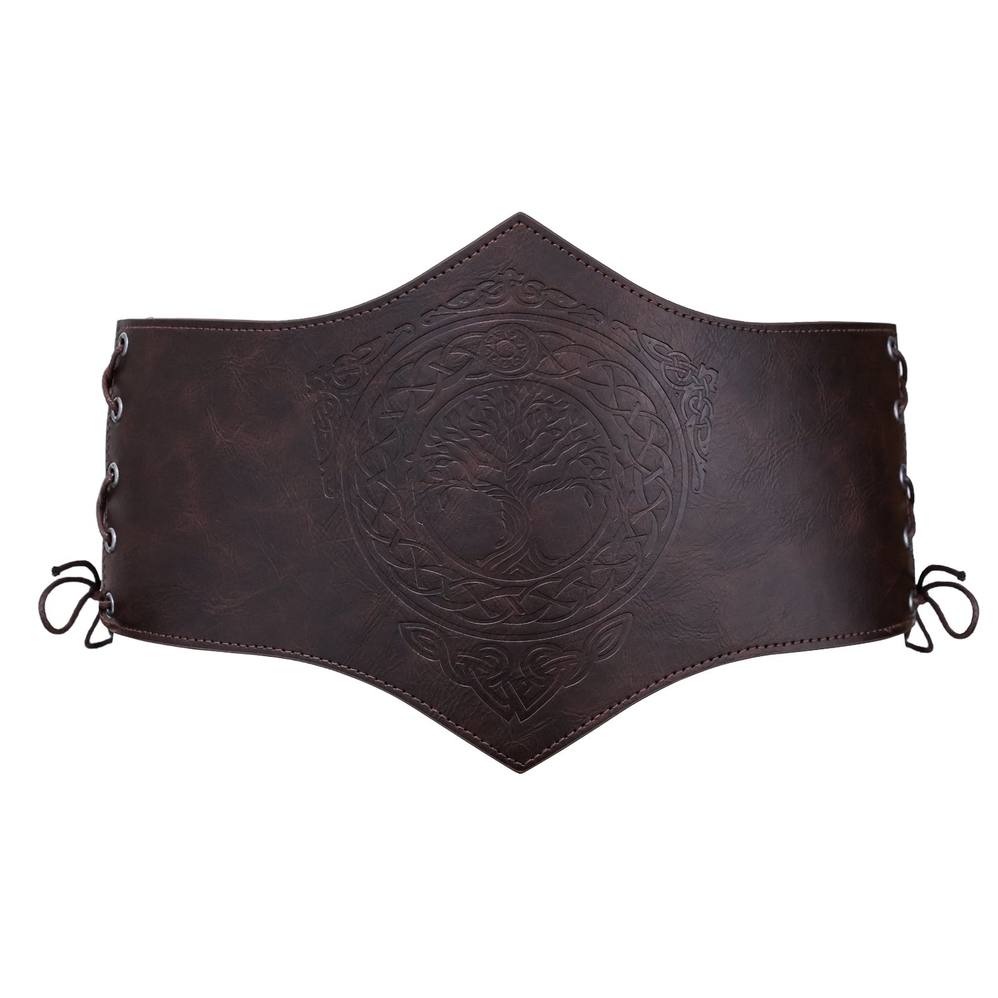 Women Faux Leather Corset Belt