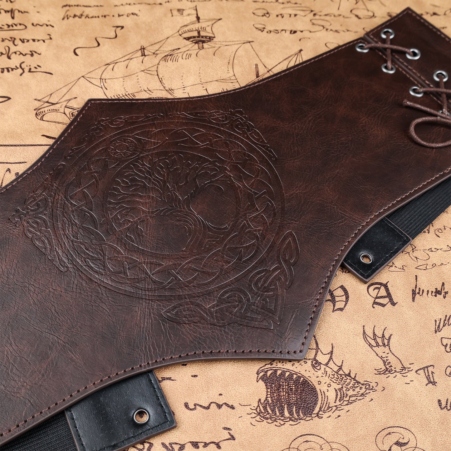 Women Faux Leather Corset Belt