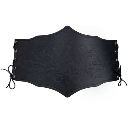 Women Faux Leather Corset Belt