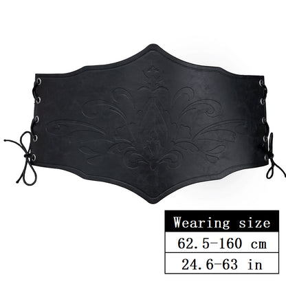 Women Faux Leather Corset Belt