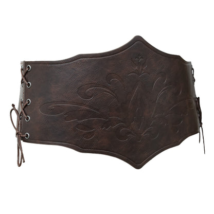 Women Faux Leather Corset Belt