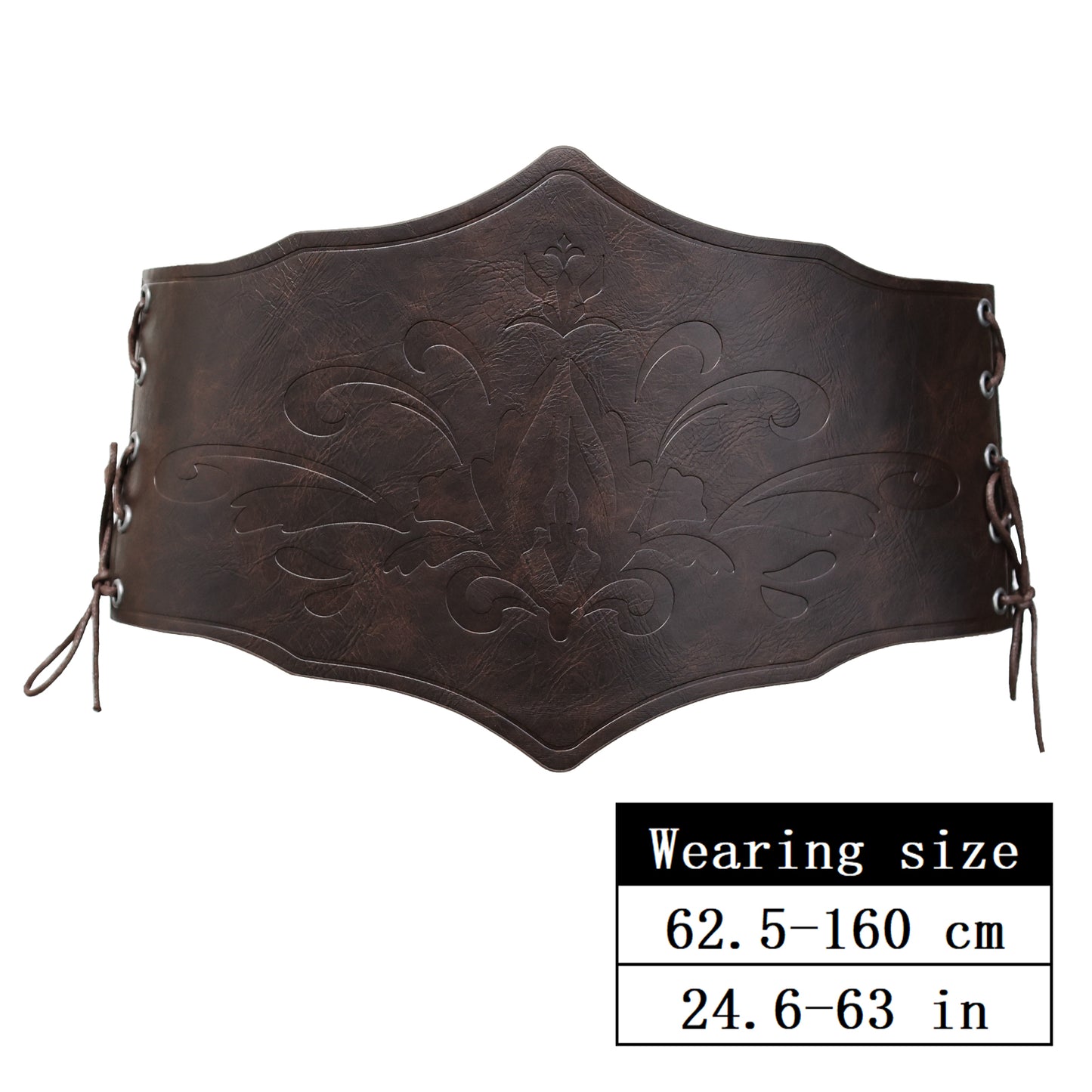 Women Faux Leather Corset Belt