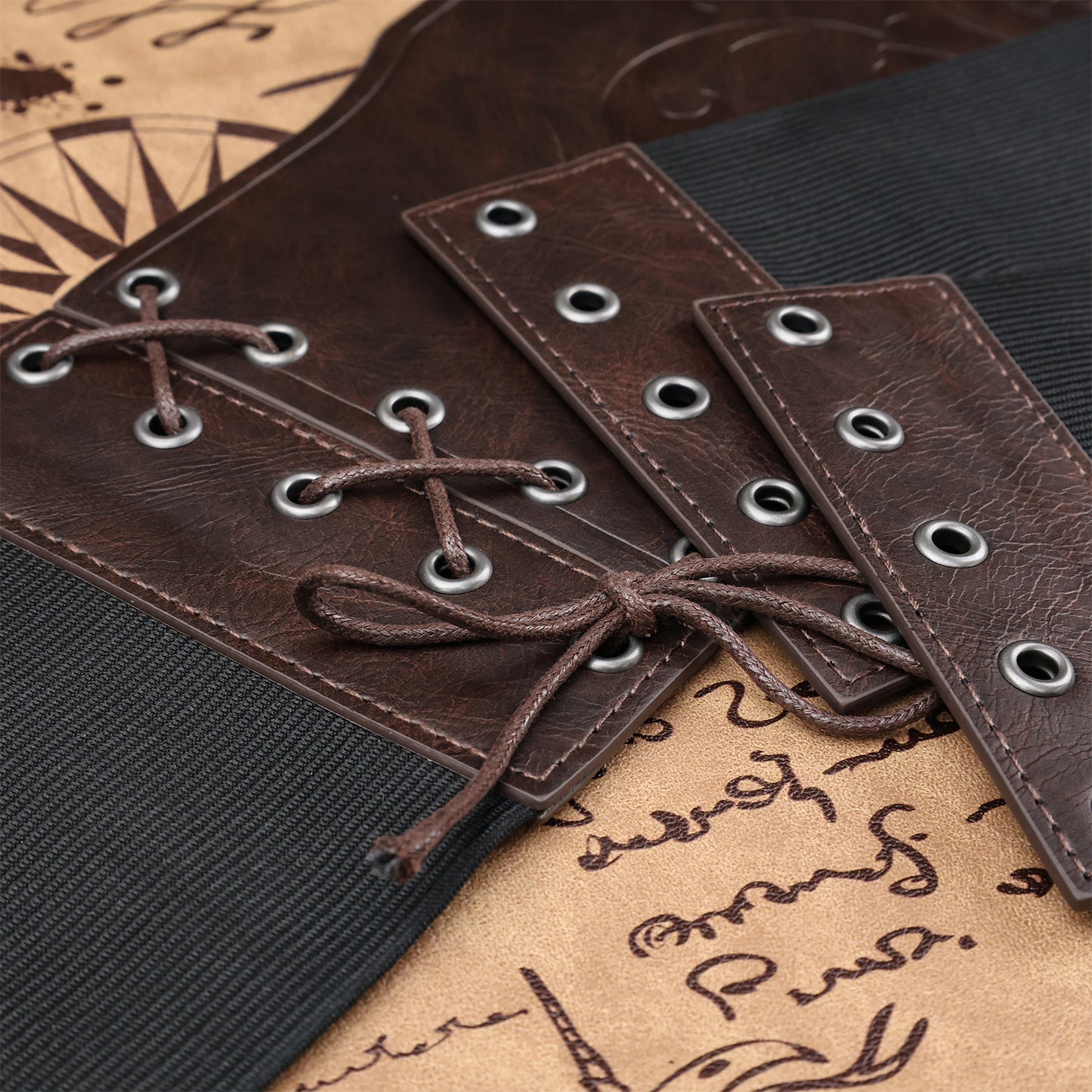 Women Faux Leather Corset Belt