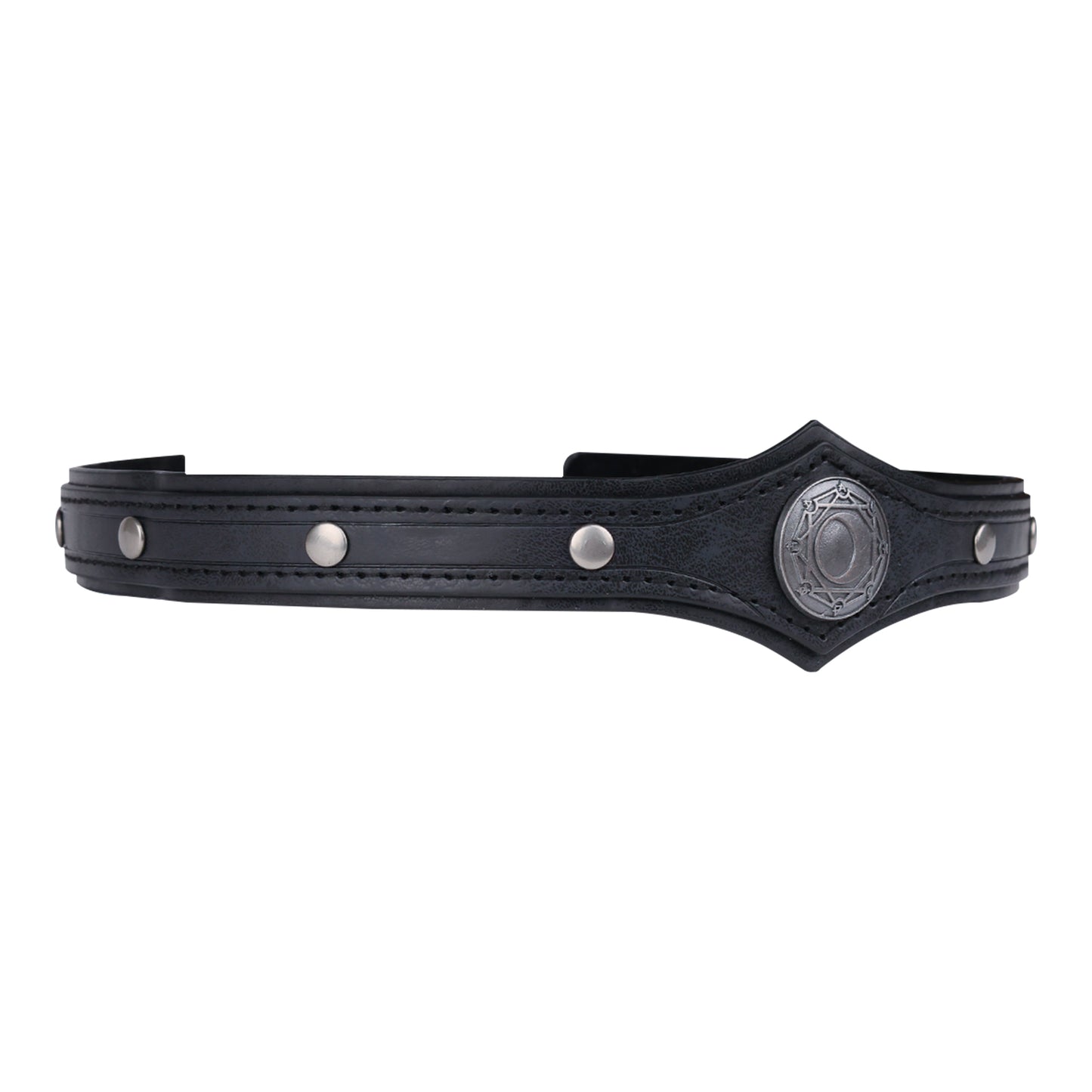 Alchemy Faux Leather Headpiece