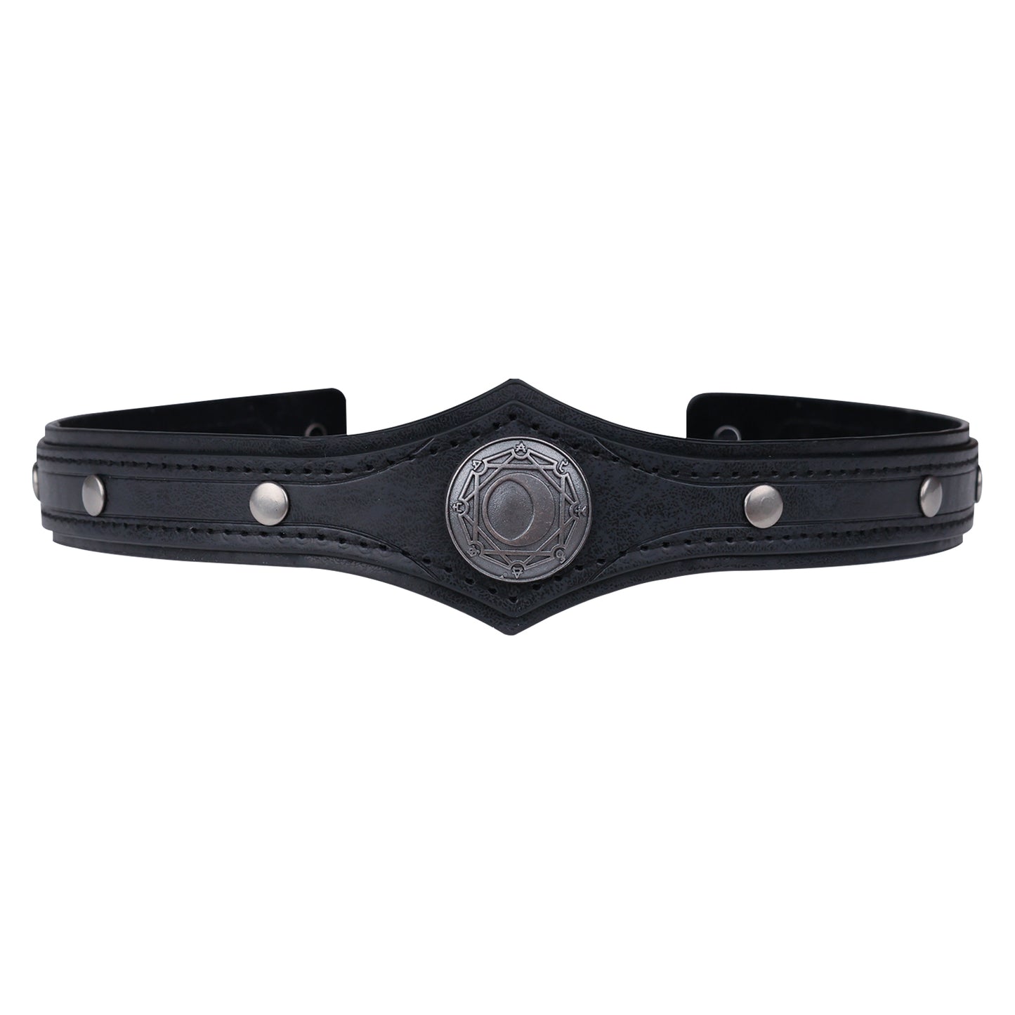 Alchemy Faux Leather Headpiece