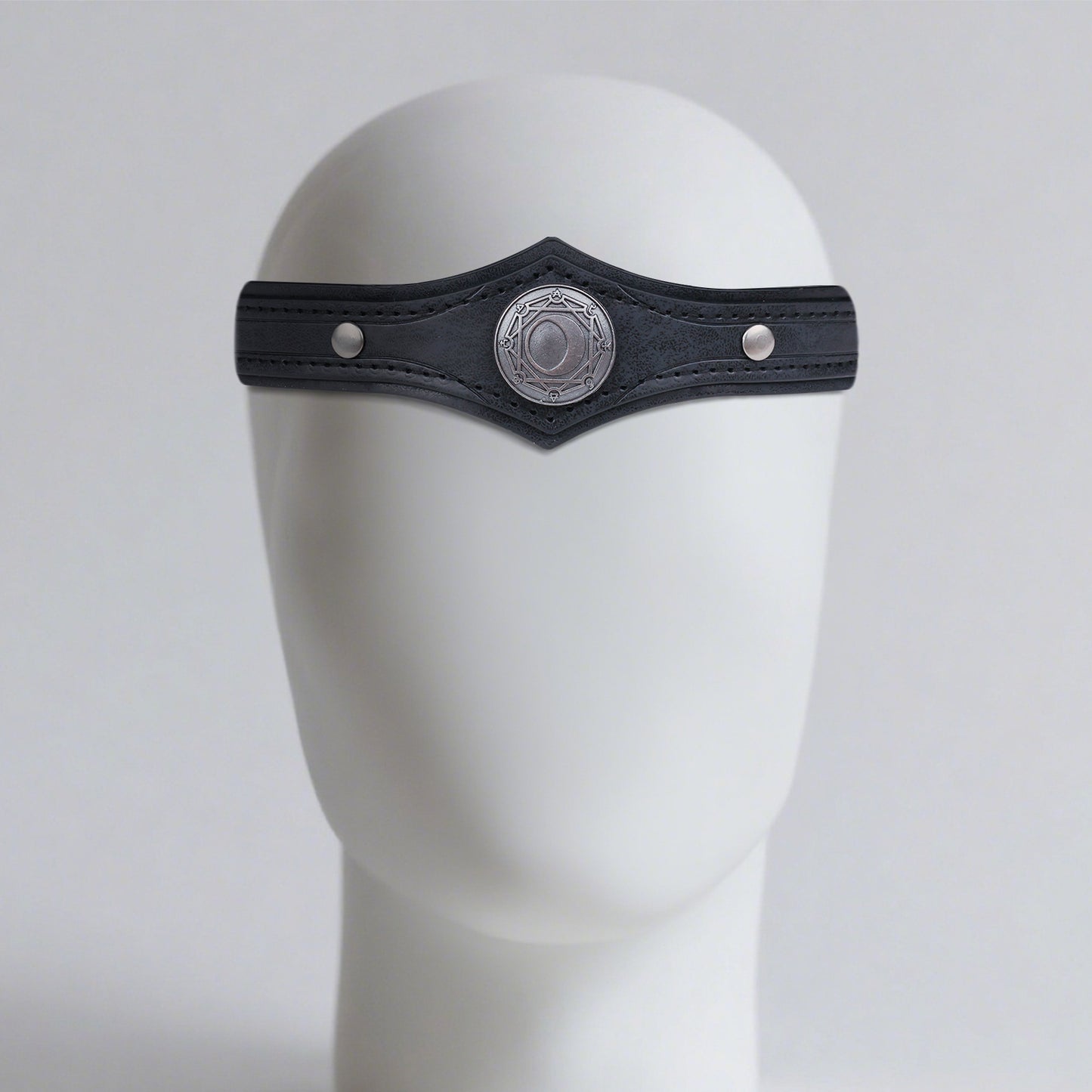 Alchemy Faux Leather Headpiece