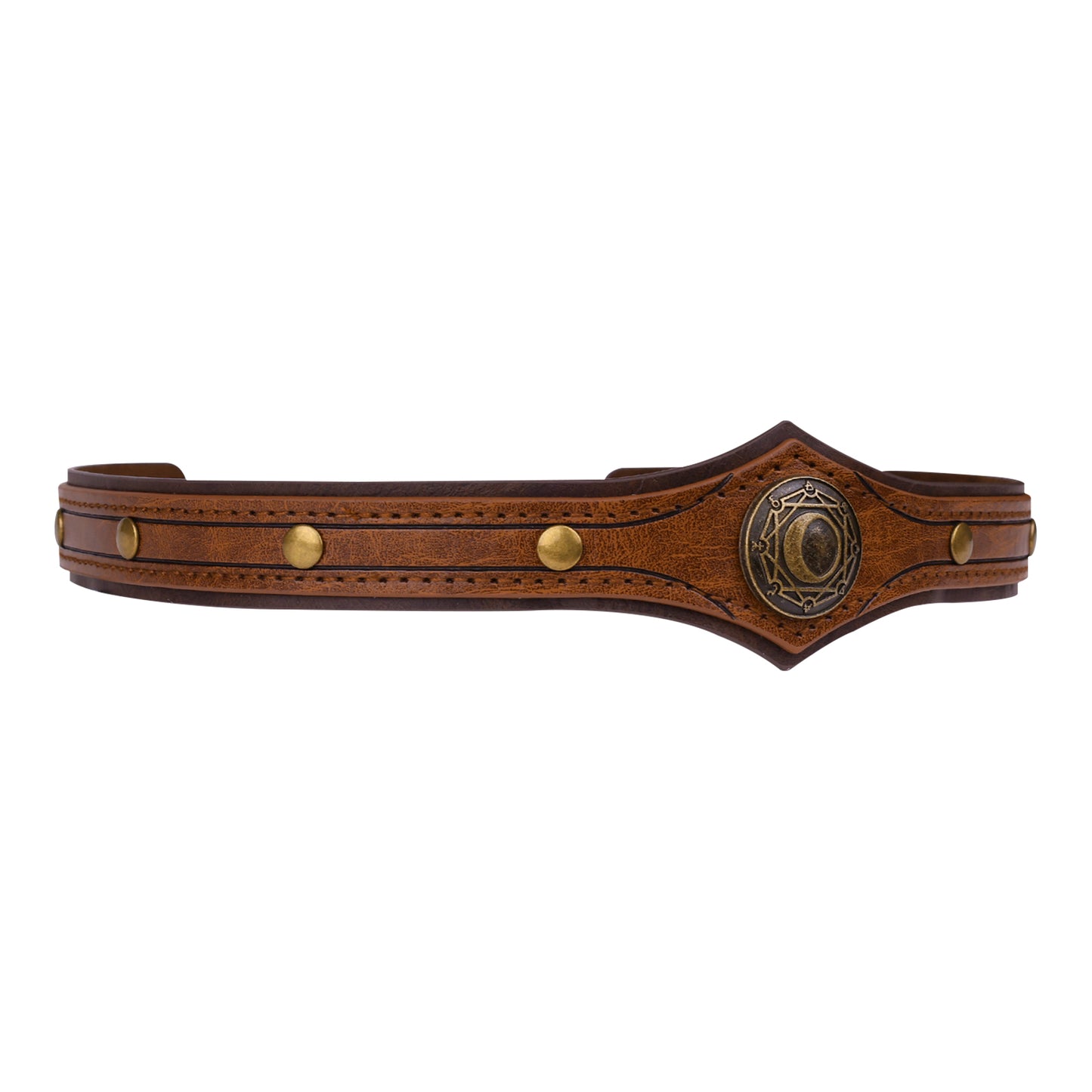 Alchemy Faux Leather Headpiece