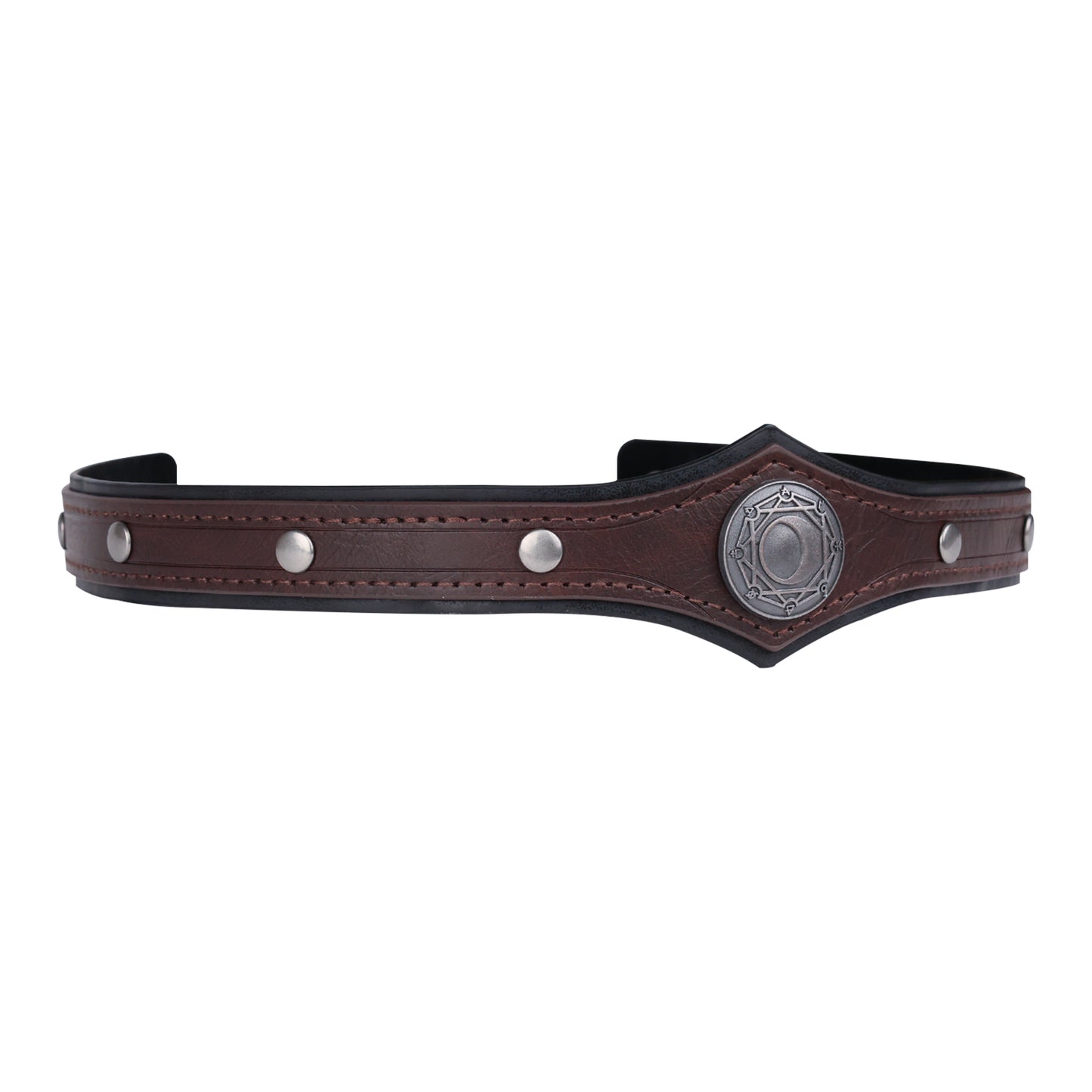 Alchemy Faux Leather Headpiece