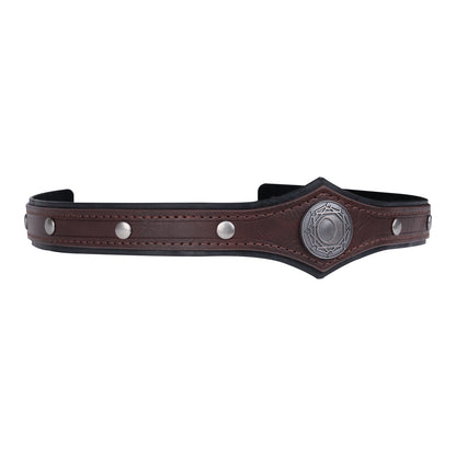 Alchemy Faux Leather Headpiece