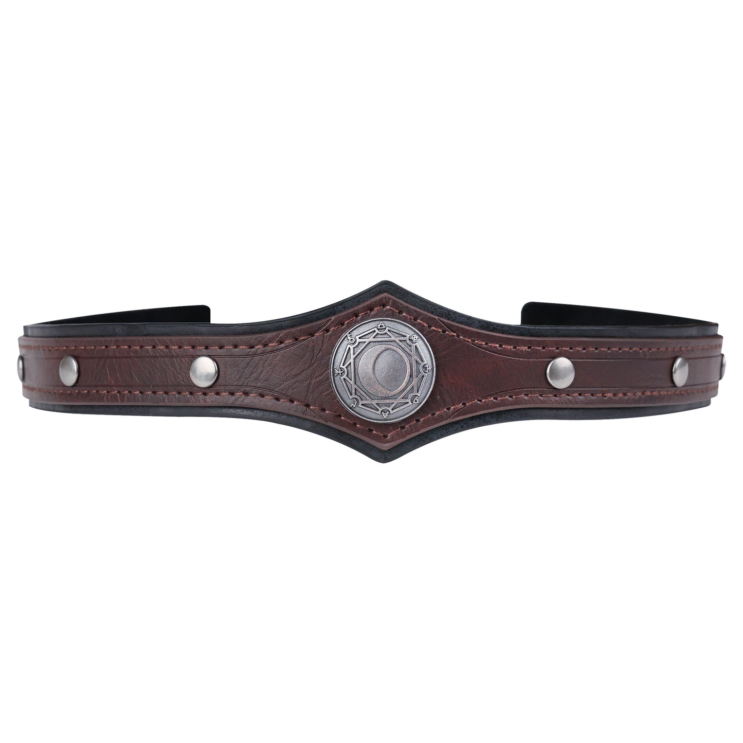 Alchemy Faux Leather Headpiece