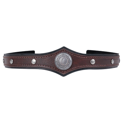 Alchemy Faux Leather Headpiece