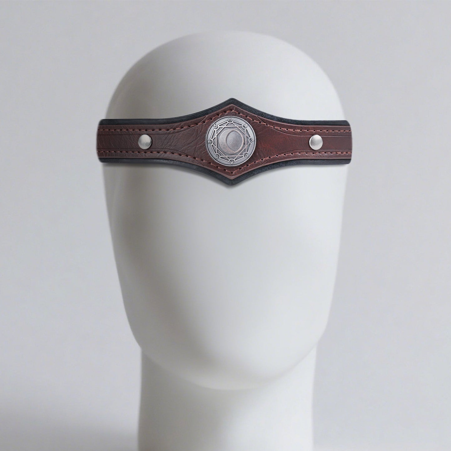 Alchemy Faux Leather Headpiece