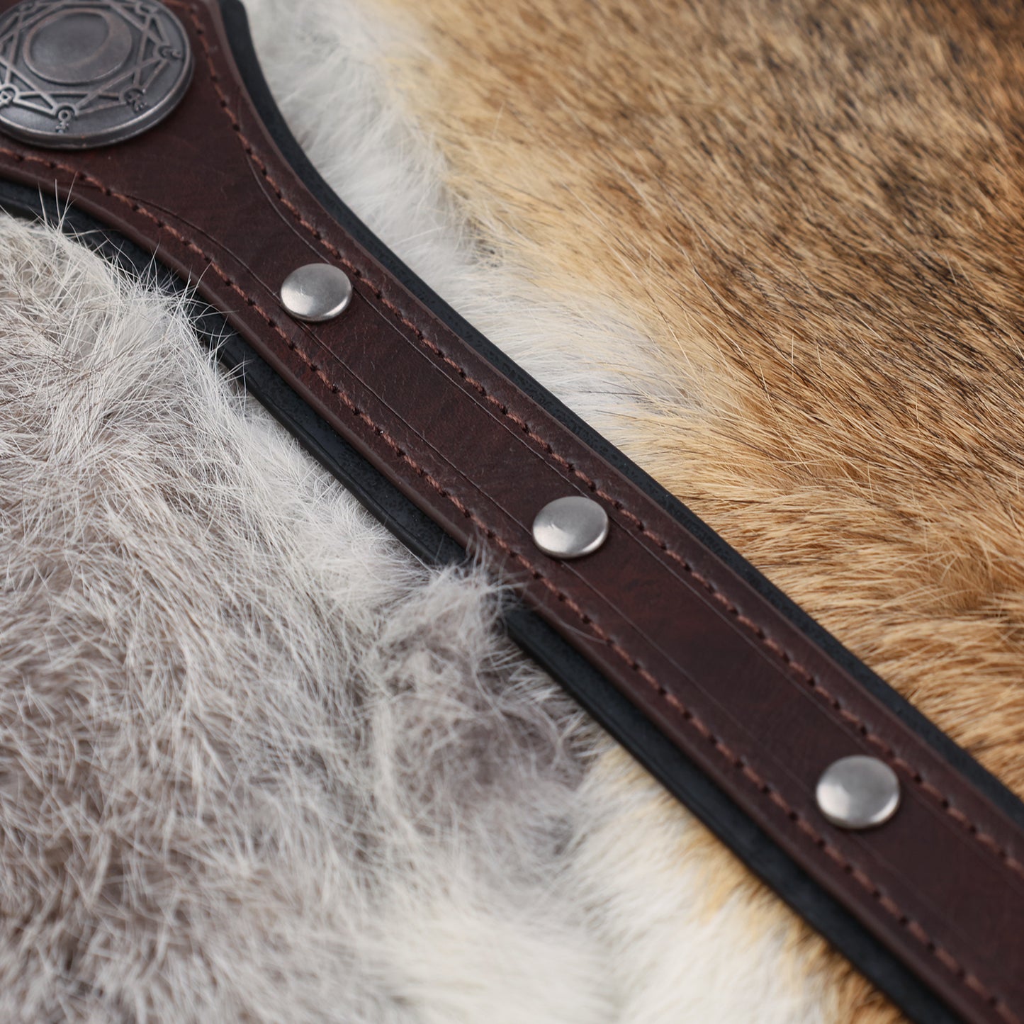 Alchemy Faux Leather Headpiece