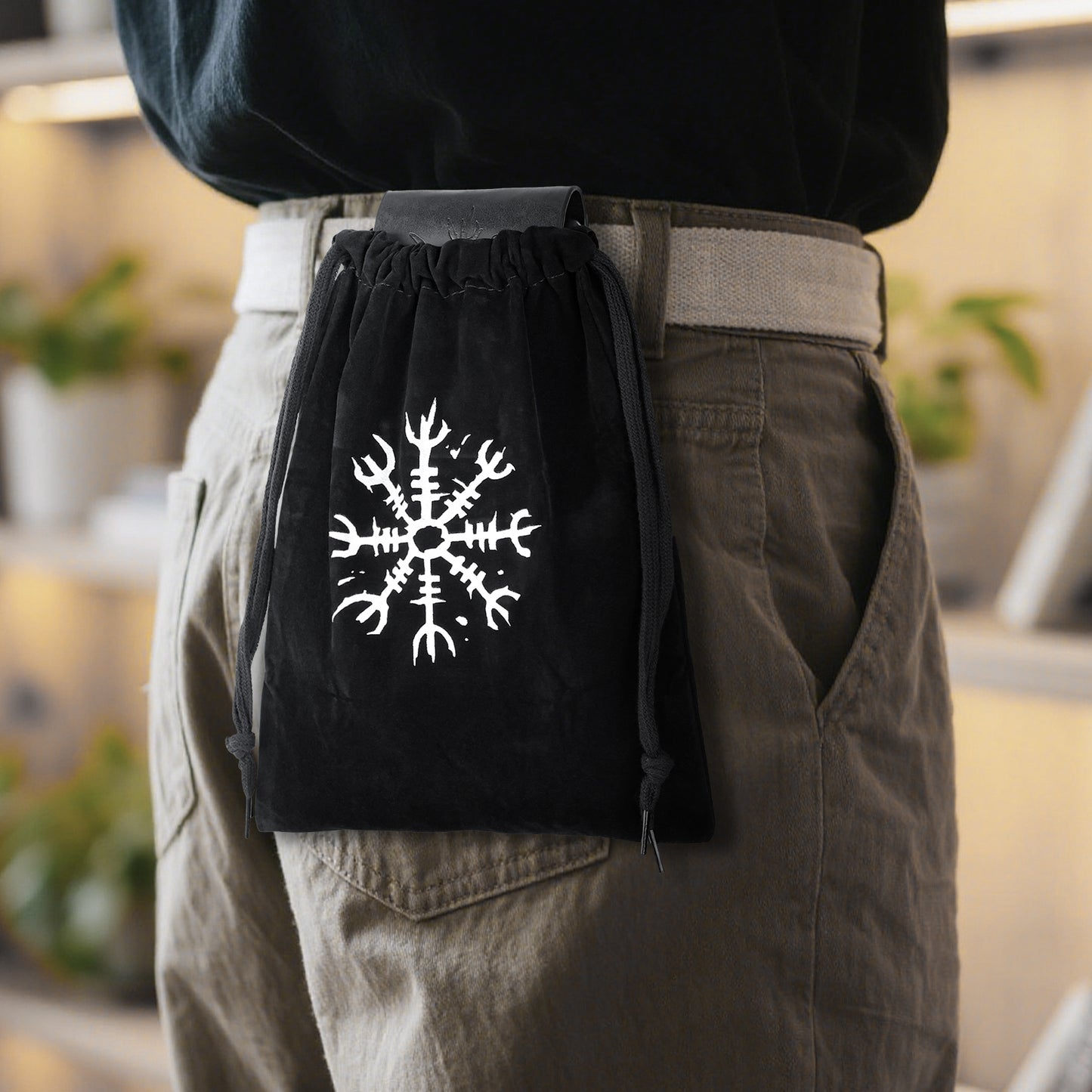 Embossed Foraging Bag Belt Pouch