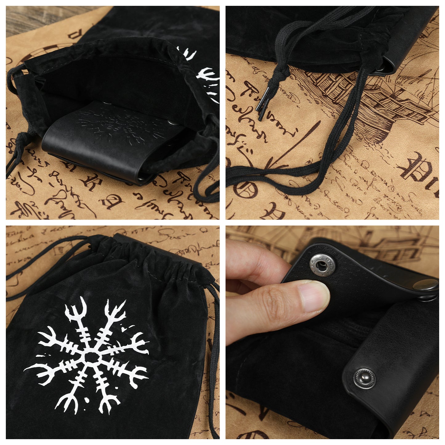 Embossed Foraging Bag Belt Pouch