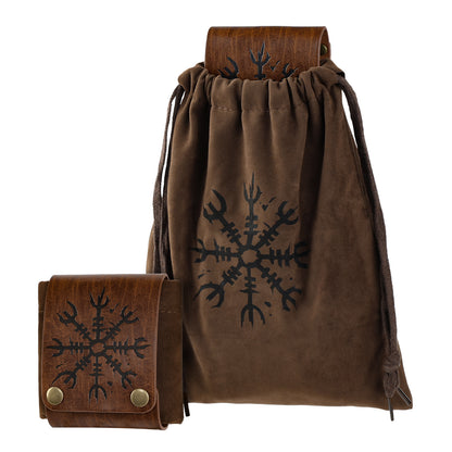 Embossed Foraging Bag Belt Pouch