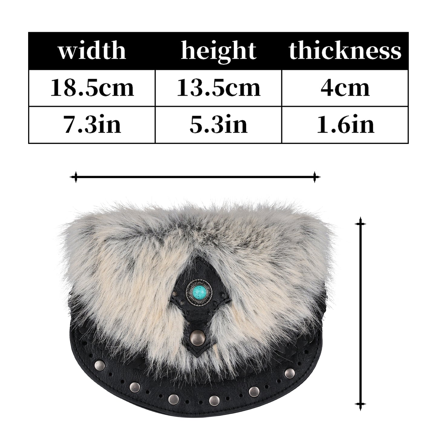 Turquoise Nordic Waist Pack
