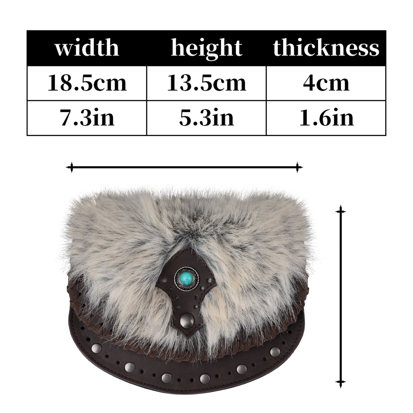 Turquoise Nordic Waist Pack