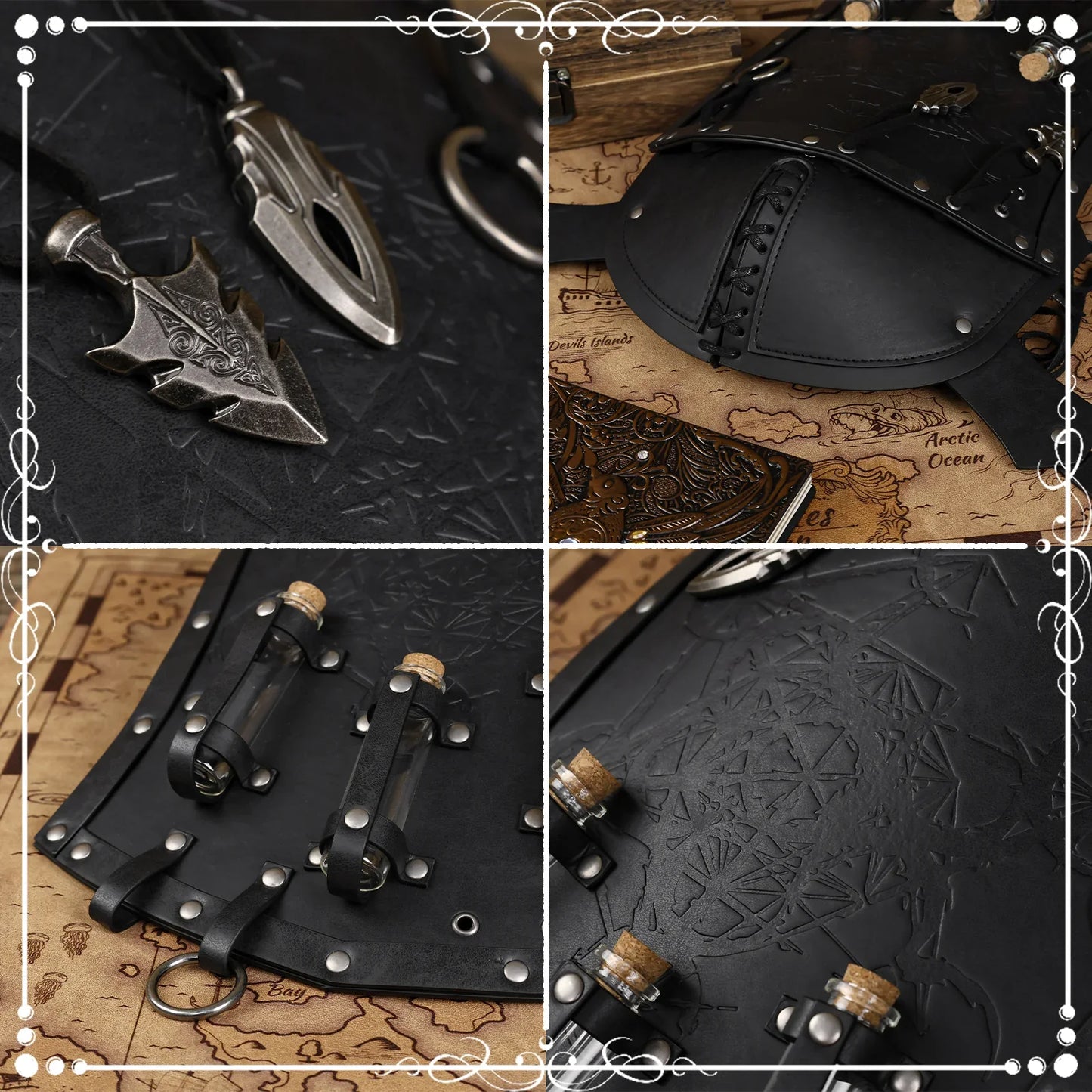 Medieval Alchemy Shoulder Armor