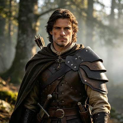 HiiFeuer Medieval Leather Armor