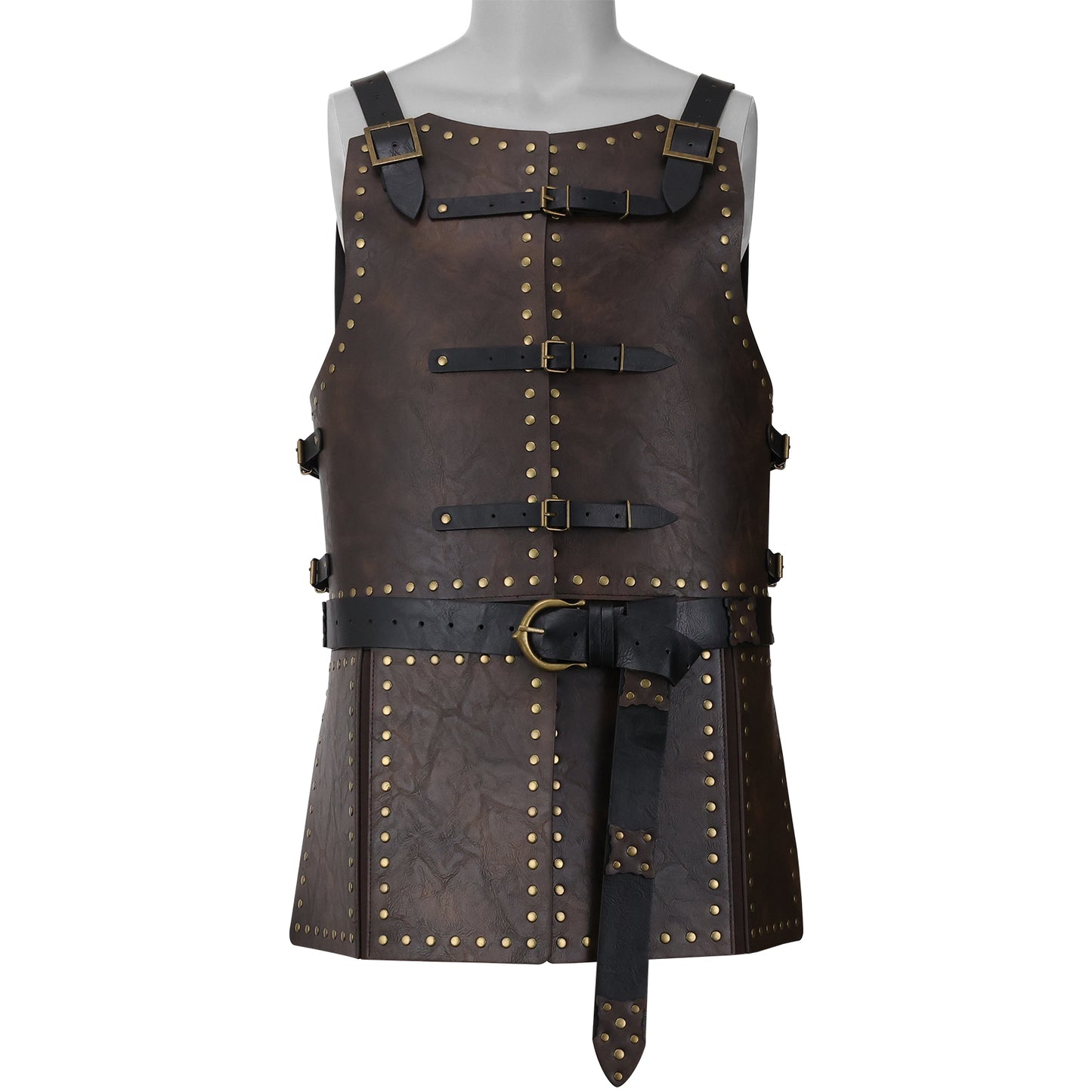 Medieval Faux Leather Chest Armor