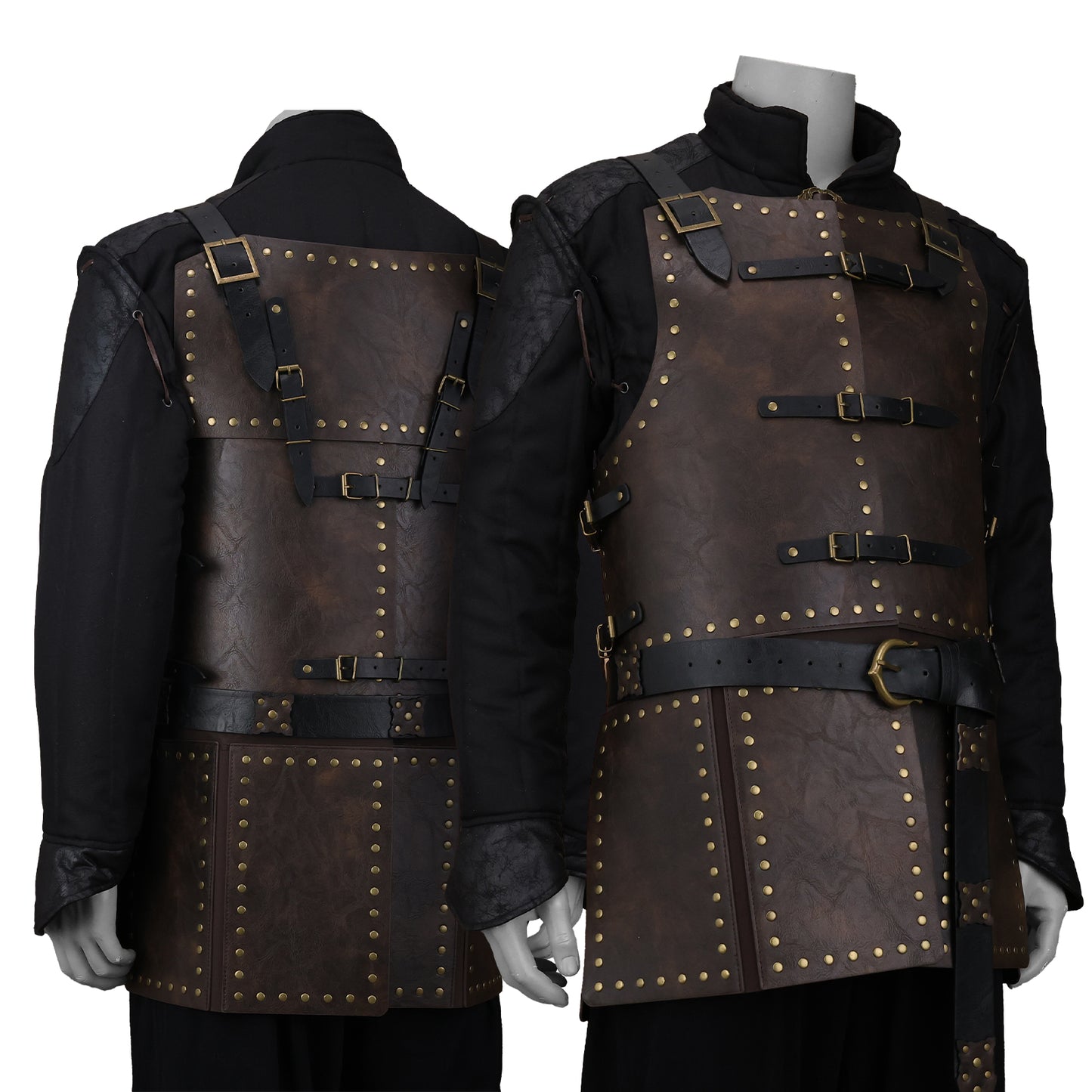 Medieval Faux Leather Chest Armor