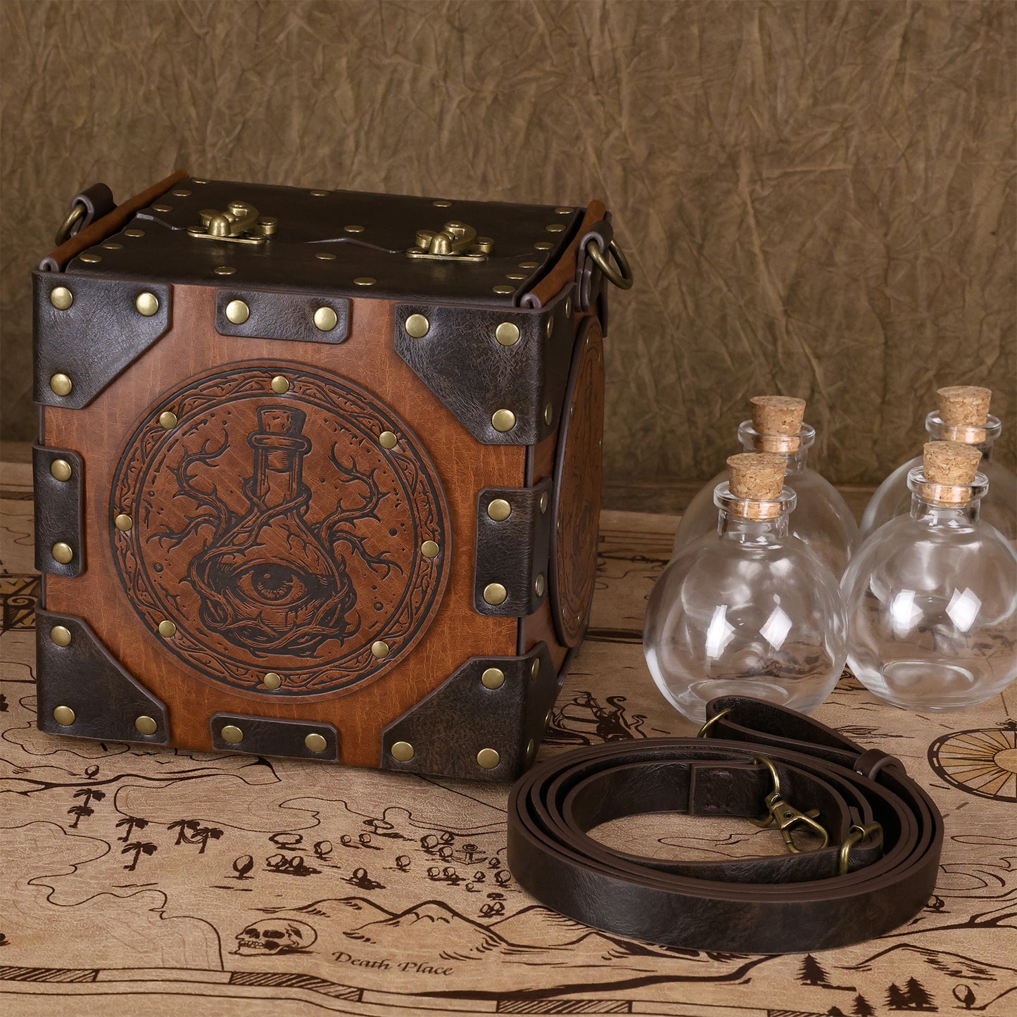 HiiFeuer Medieval Alchemist Crossbody Bag