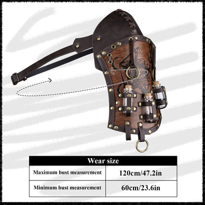 HiiFeuer Kids Alchemist Waist Set, Arm Bracers & Shoulder Armor